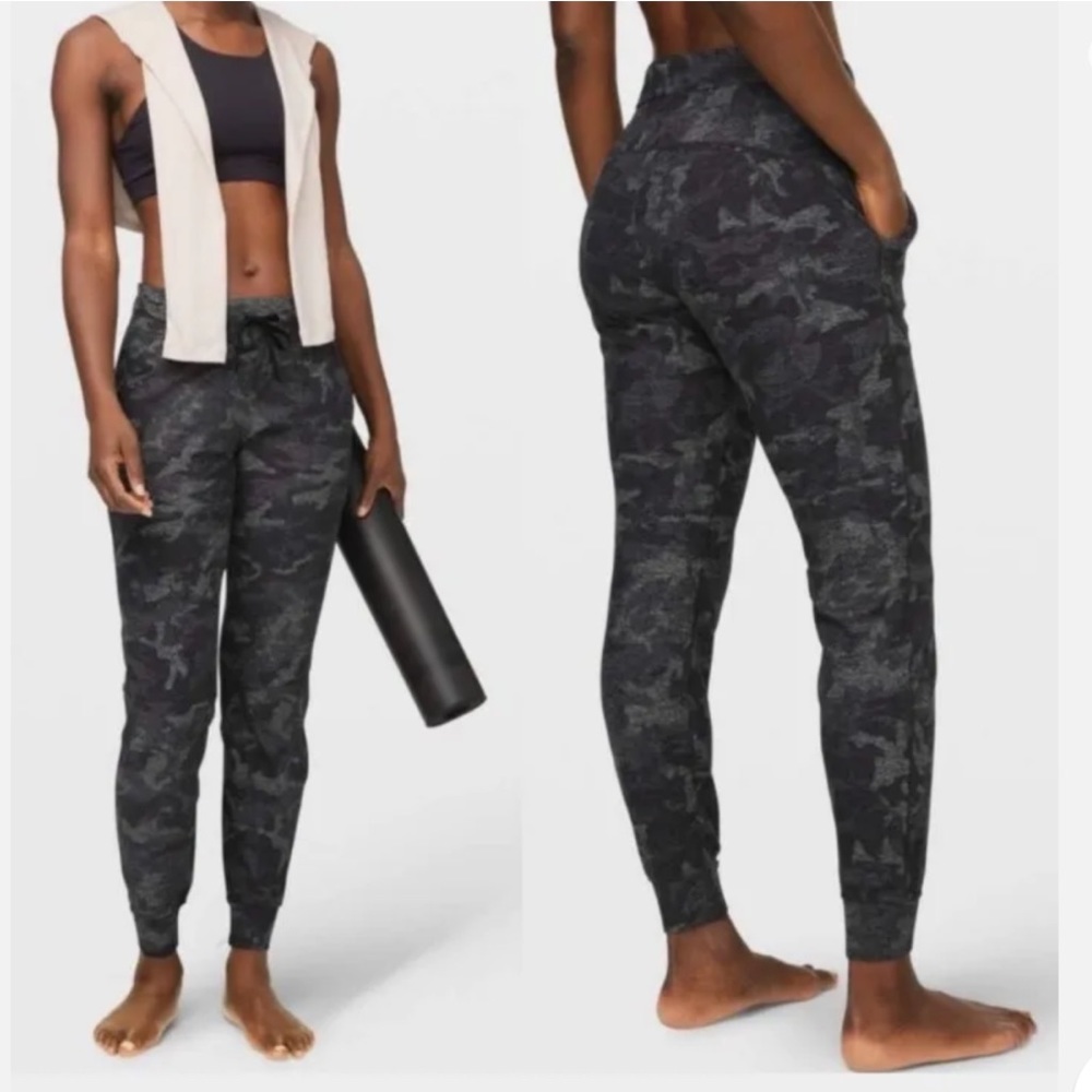 Lululemon Ready to Rulu Camo Jogger 29" High Rise Stretch Twill Pockets Pants 4
